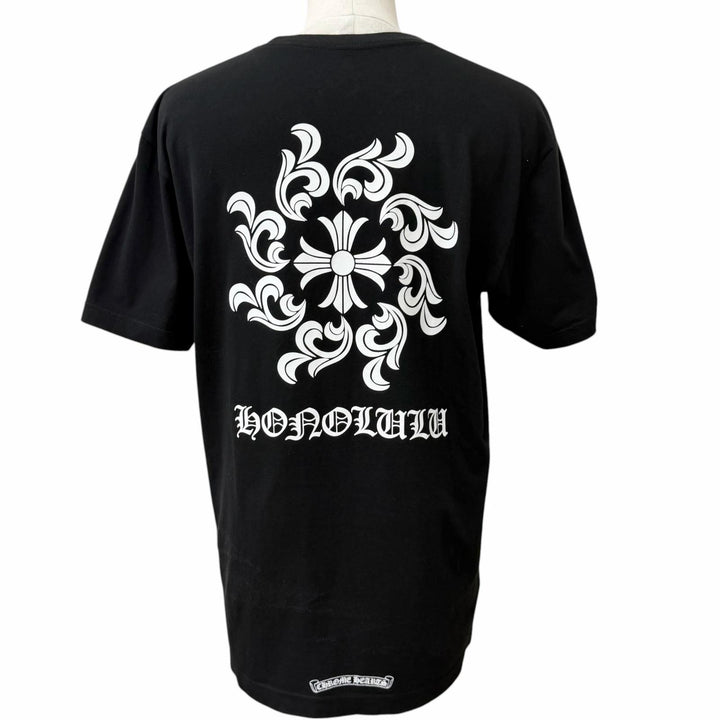 Great CHROME HEARTS Short sleeve T-shirt Honolulu Exclusive Horseshoe CH Plus