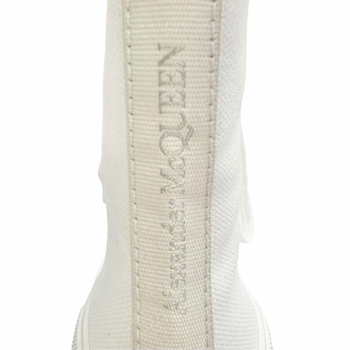 Pristine Alexander McQueen High cut sneakers Tread Slick Boot canvas 37 611706
