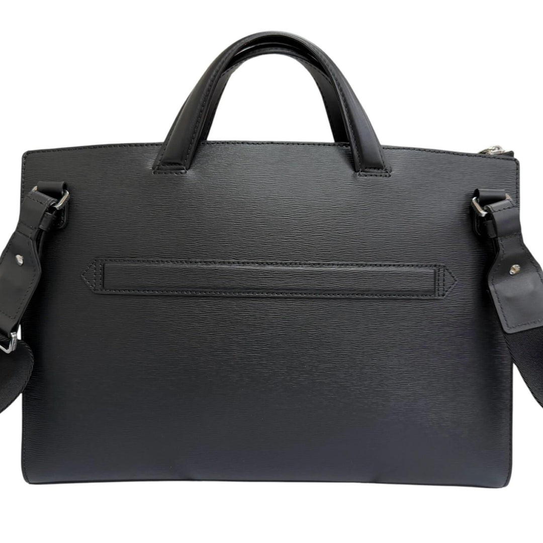 Great MONTBLANC Briefcase Meisterstück 4810 Slim Document Case black