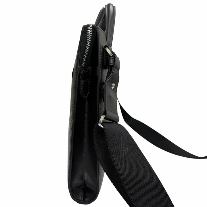 Great MONTBLANC Briefcase Meisterstück 4810 Slim Document Case black