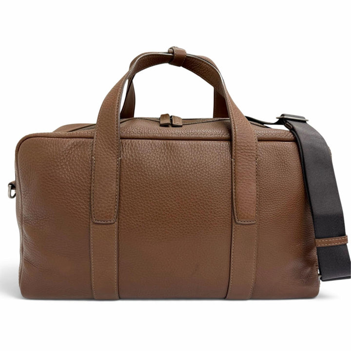 Excellent 土屋鞄 Boston bag 2WAY Shoulder Bag Brown mens