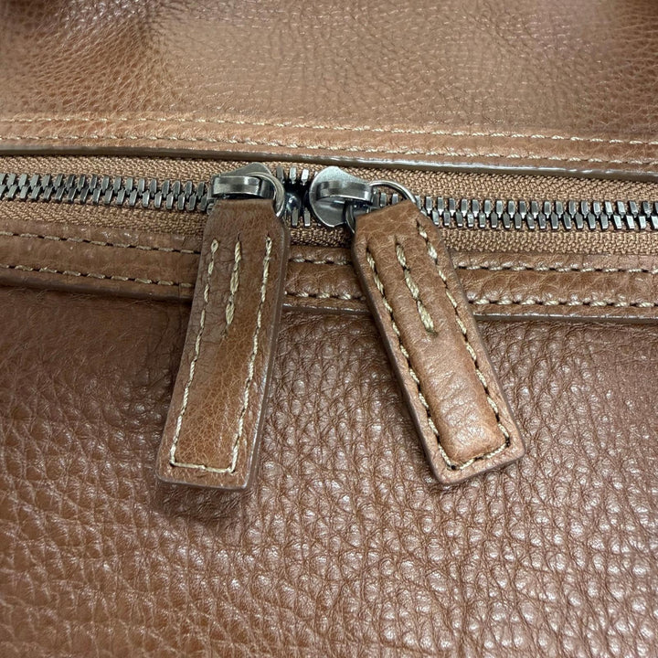 Excellent 土屋鞄 Boston bag 2WAY Shoulder Bag Brown mens