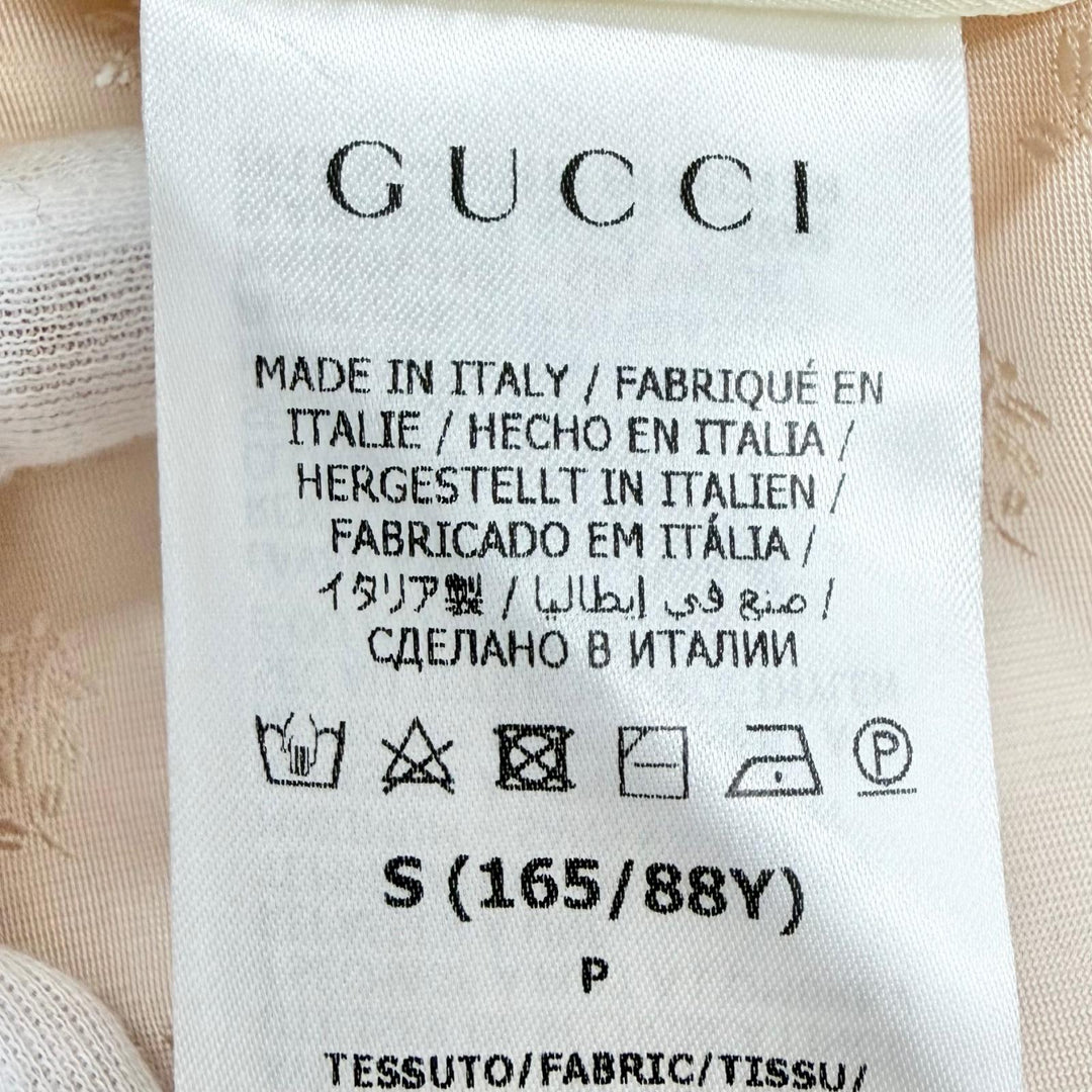 Pristine GUCCI Jacket Rabbit logo embroidered belt included, S 723531