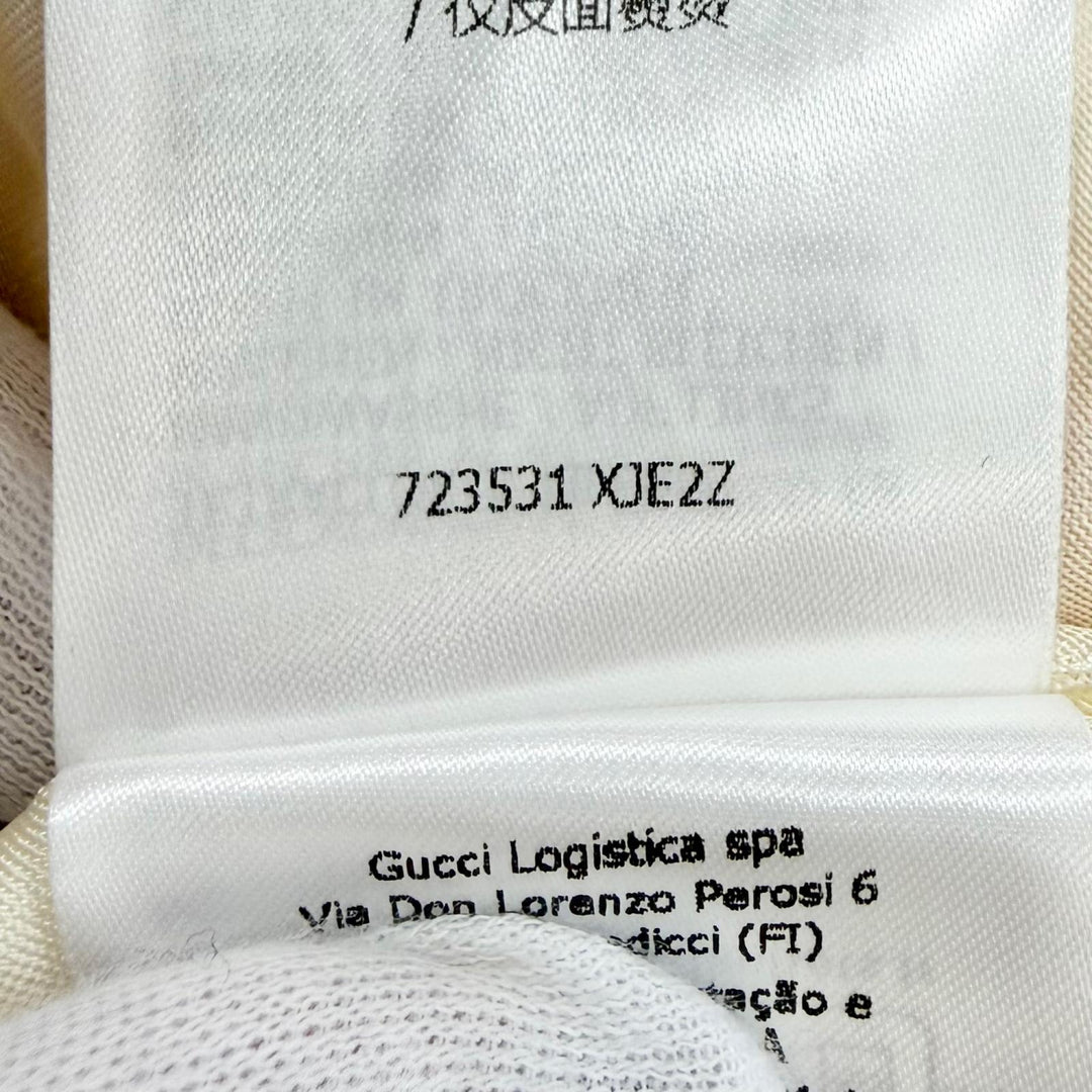 Pristine GUCCI Jacket Rabbit logo embroidered belt included, S 723531