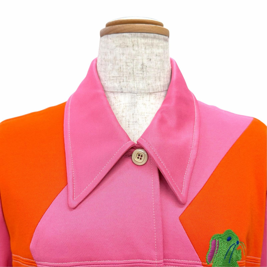 Pristine GUCCI Jacket Rabbit logo embroidered belt included, S 723531