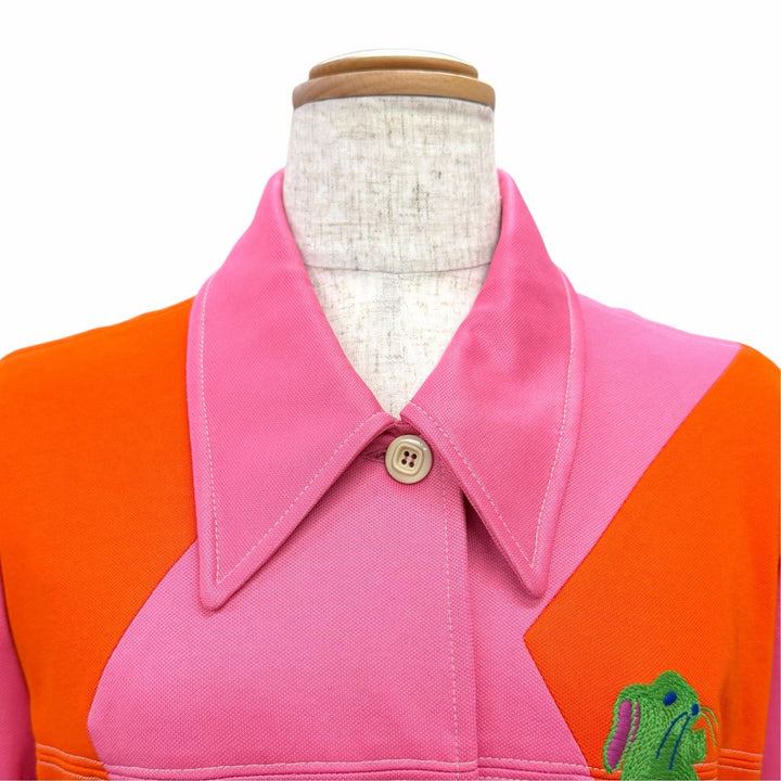 Pristine GUCCI Jacket Rabbit logo embroidered belt included, S 723531
