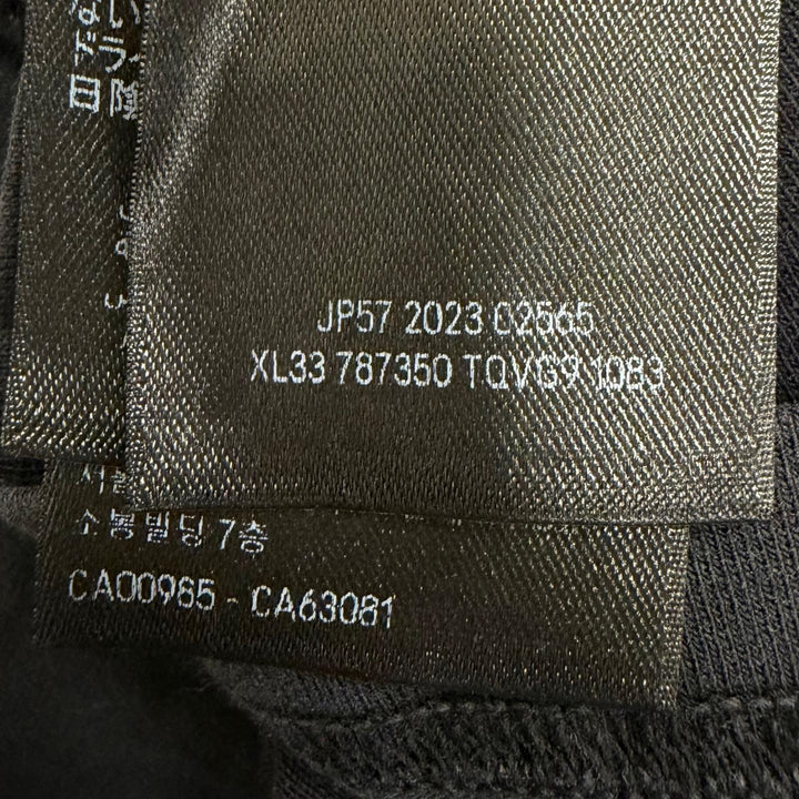 Pristine BALENCIAGA BFRND INSIDE-OUT L/S HOODED T-SHIRT