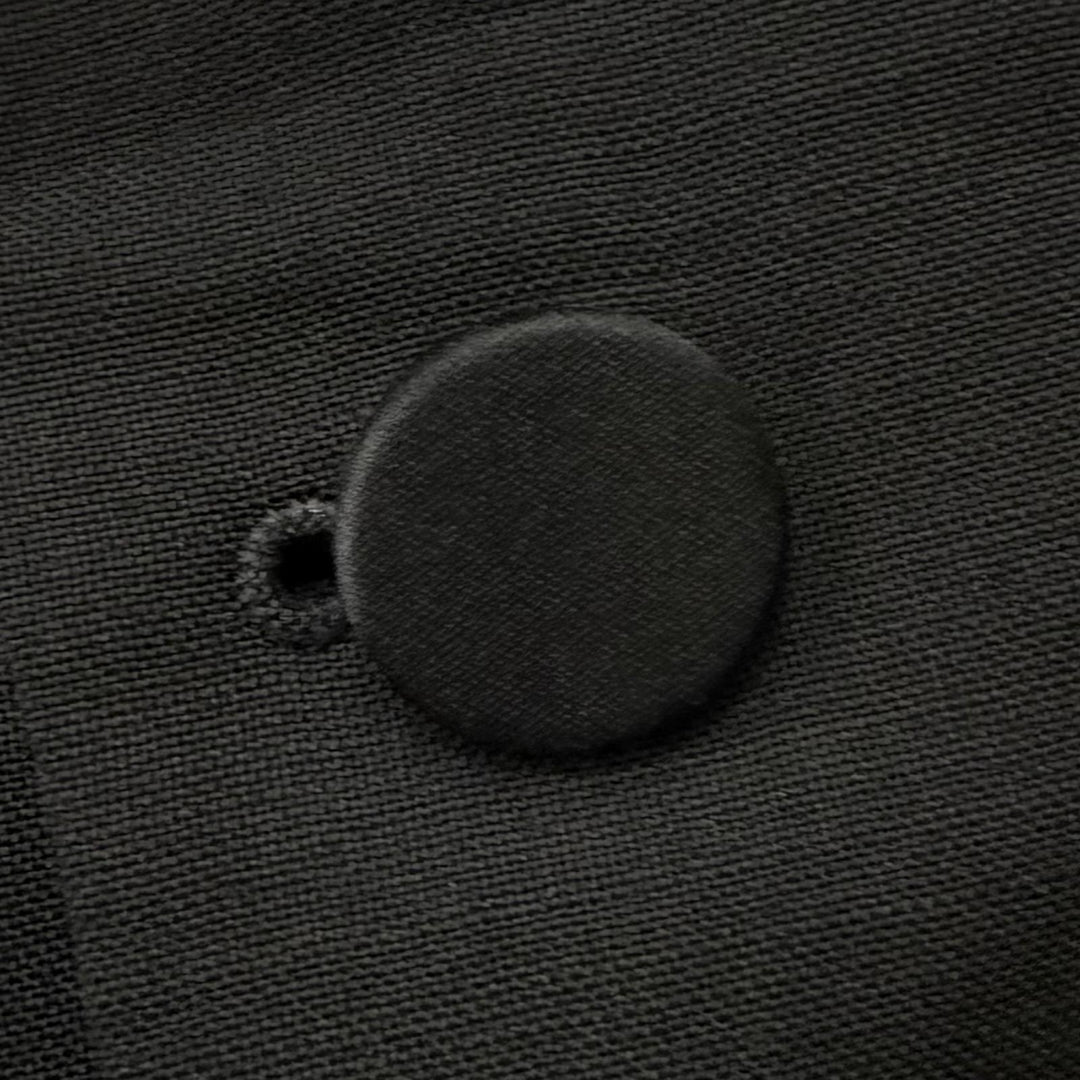 Pristine GUCCI suit Tuxedo two-piece set single black mohair mens 606245
