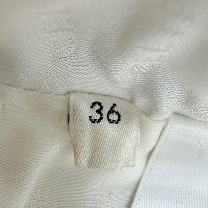 Excellent CELINE Jacket Triomphe Chelsea Collarless Light blue 36 2V65S128X