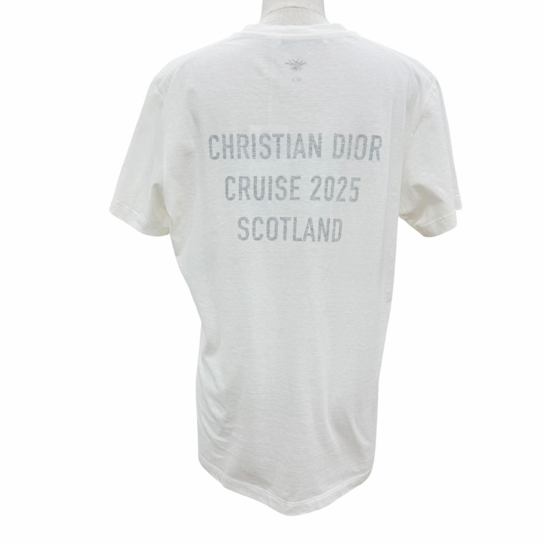 Pristine Christian Dior Short sleeve T-shirt CRUISE 2025 SCOTLAND L 513T03A4099