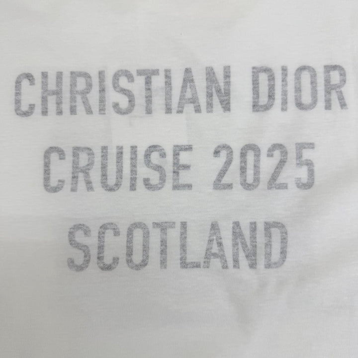 Pristine Christian Dior Short sleeve T-shirt CRUISE 2025 SCOTLAND L 513T03A4099