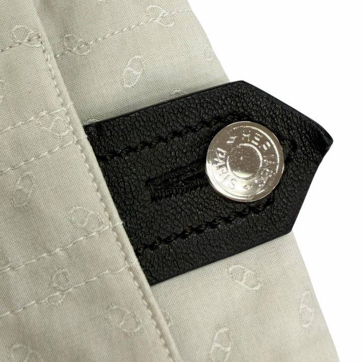 Excellent HERMES Long sleeve shirt Chaine d'Ancre all-over print sleeve