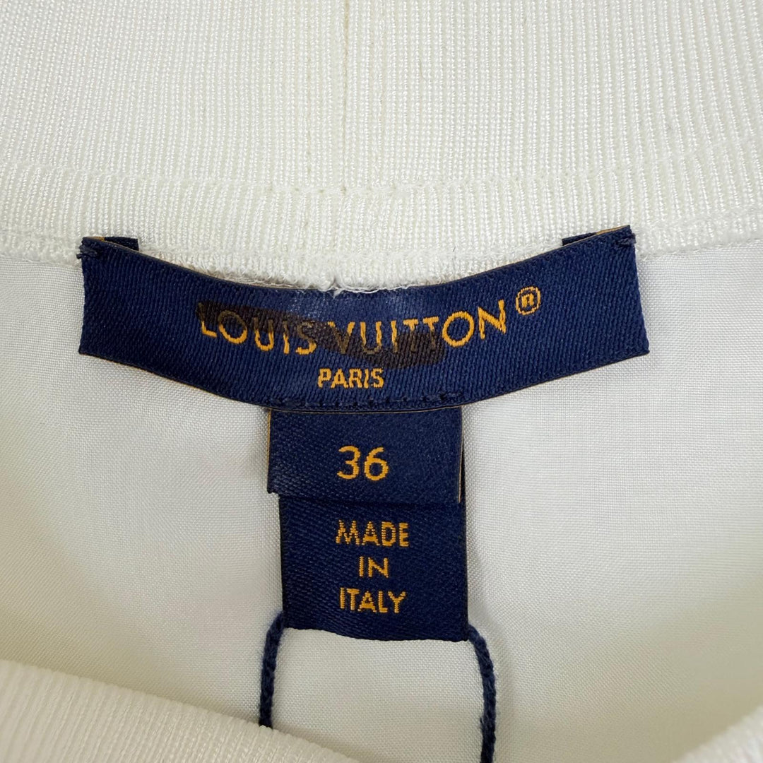 Pristine LOUIS VUITTON T-shirt Monogram Oversized Light blue silk 36