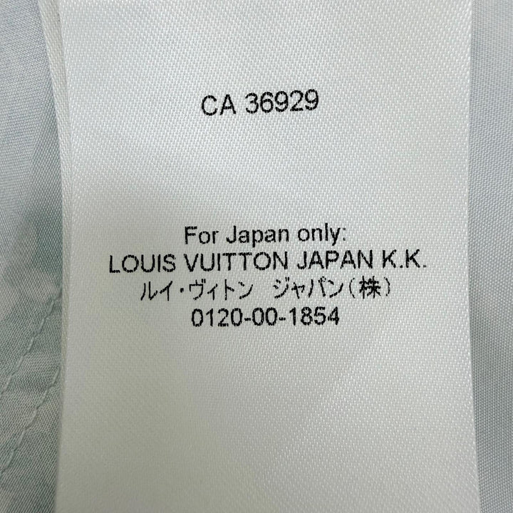Pristine LOUIS VUITTON T-shirt Monogram Oversized Light blue silk 36