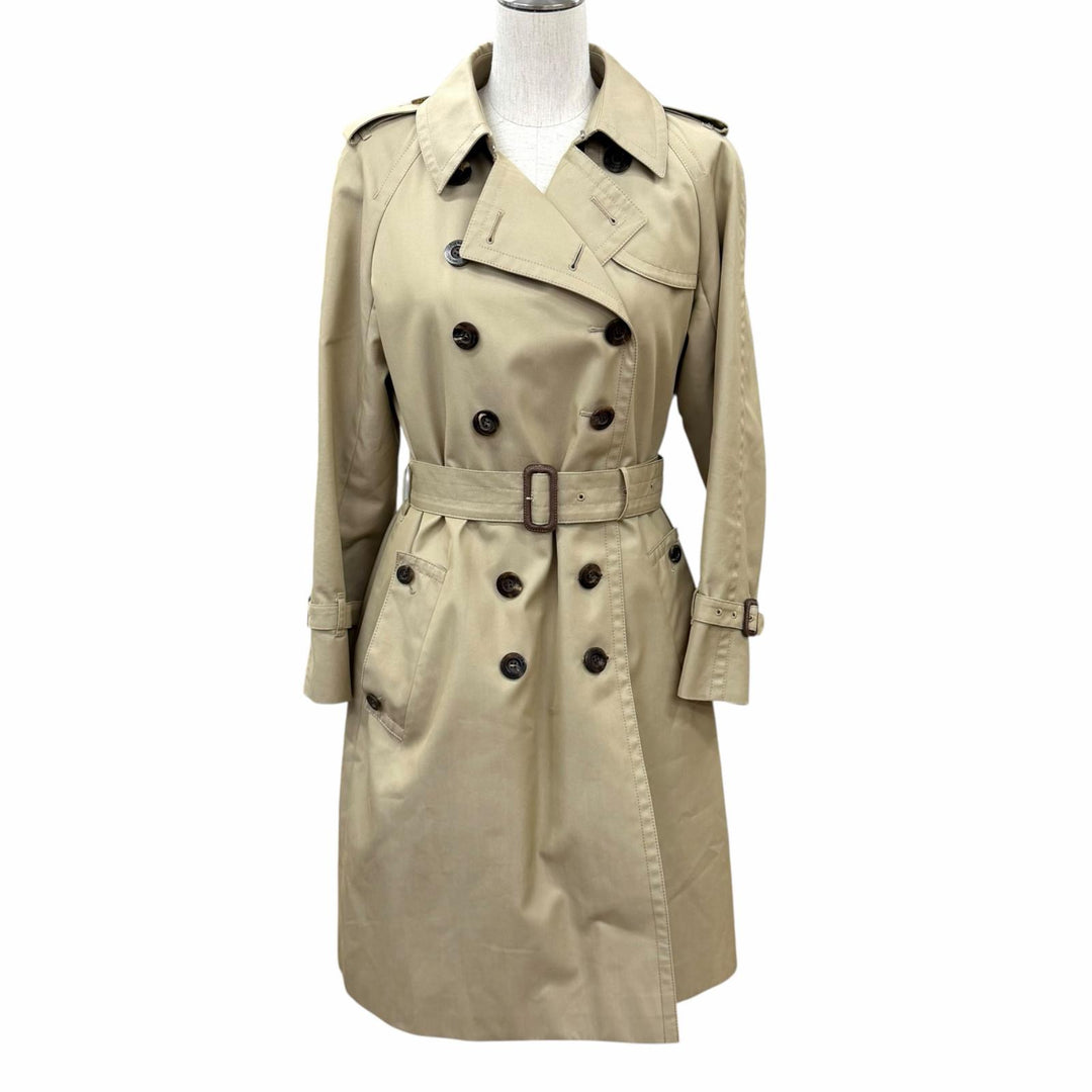 Excellent Aquascutum trench coat Belt and liner included beige cotton Women 10