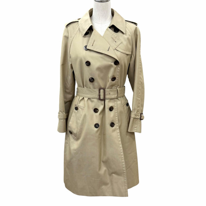 Excellent Aquascutum trench coat Belt and liner included beige cotton Women 10