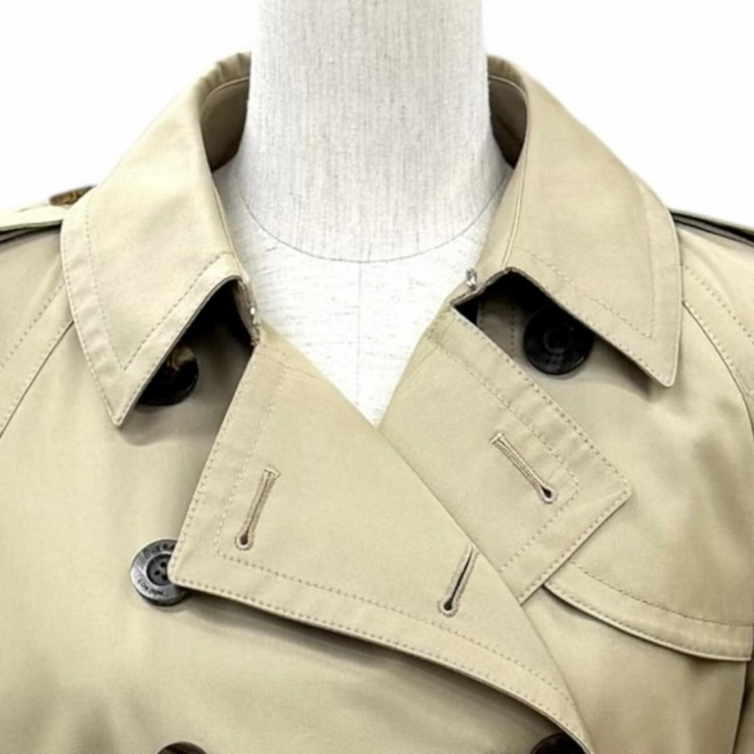 Excellent Aquascutum trench coat Belt and liner included beige cotton Women 10