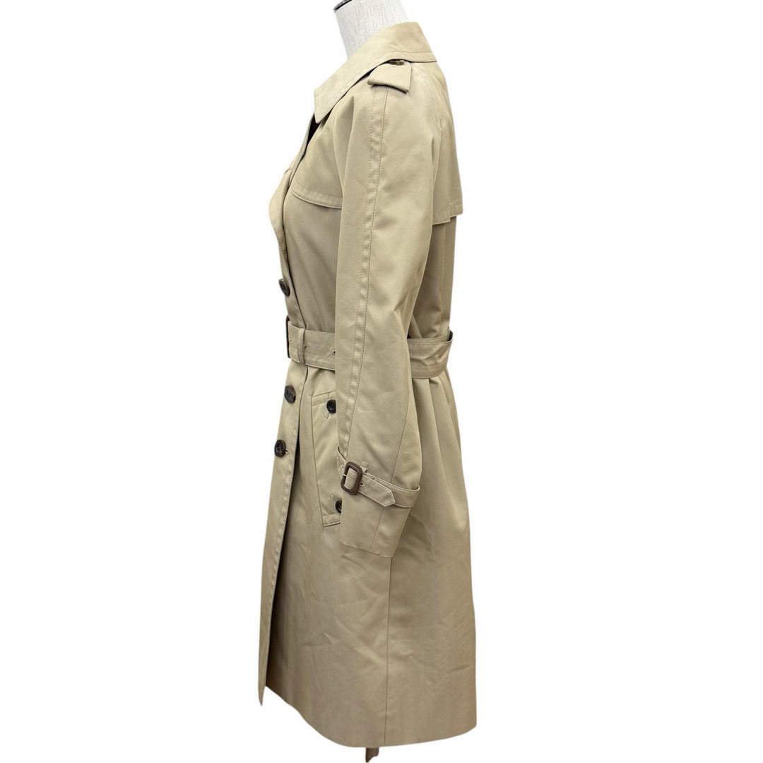 Excellent Aquascutum trench coat Belt and liner included beige cotton Women 10