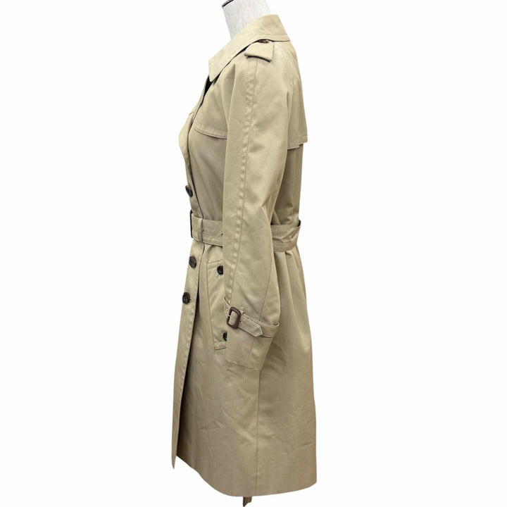 Excellent Aquascutum trench coat Belt and liner included beige cotton Women 10