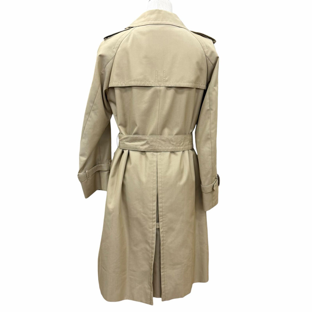 Excellent Aquascutum trench coat Belt and liner included beige cotton Women 10