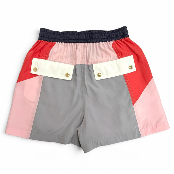 Pristine LOUIS VUITTON 37th America's Cup Shorts Gaston V Patch silk 34