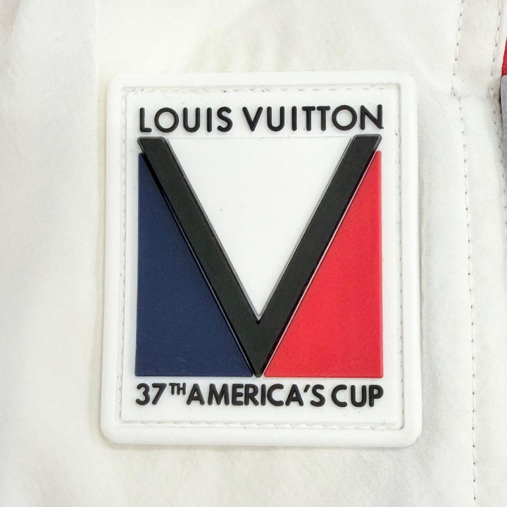 Pristine LOUIS VUITTON 37th America's Cup Shorts Gaston V Patch silk 34