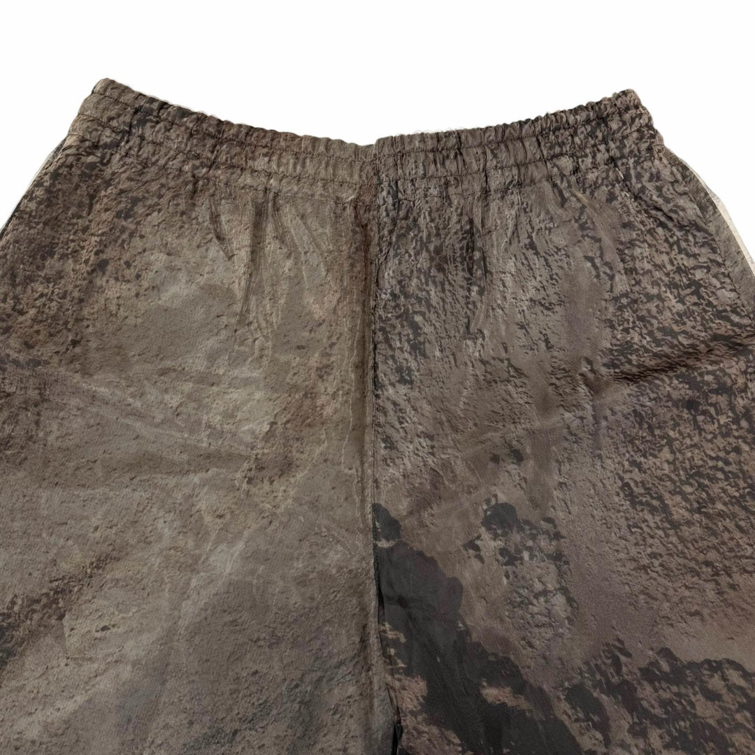 Pristine LOUIS VUITTON Shorts Printed design, sheer, docking Brown