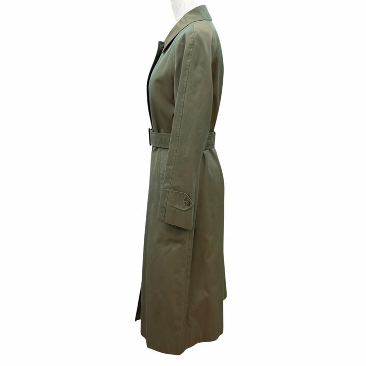 Great BURBERRY coat Belted, Nova Check Pattern Lining cotton 11 FD080-039-79