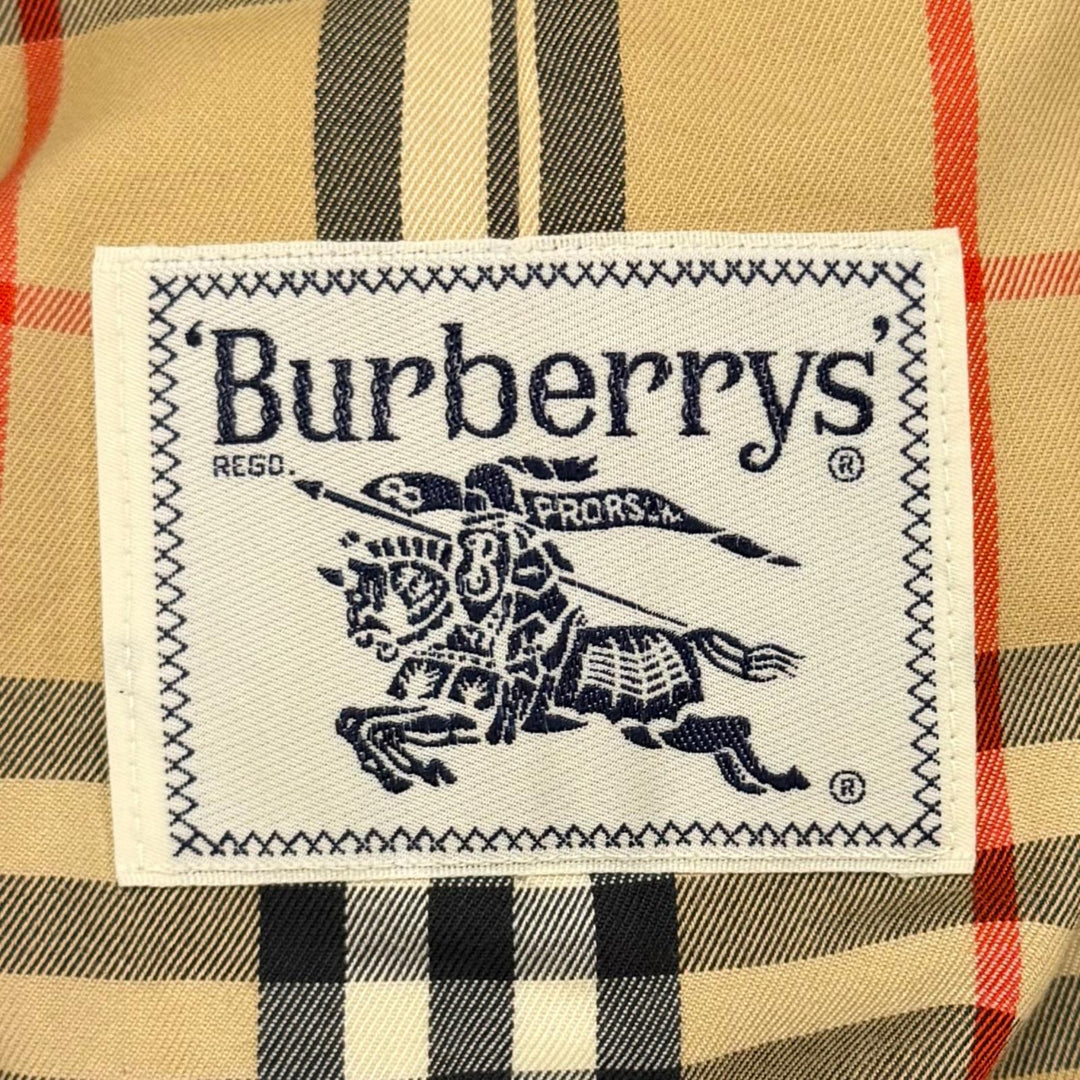 Great BURBERRY coat Belted, Nova Check Pattern Lining cotton 11 FD080-039-79