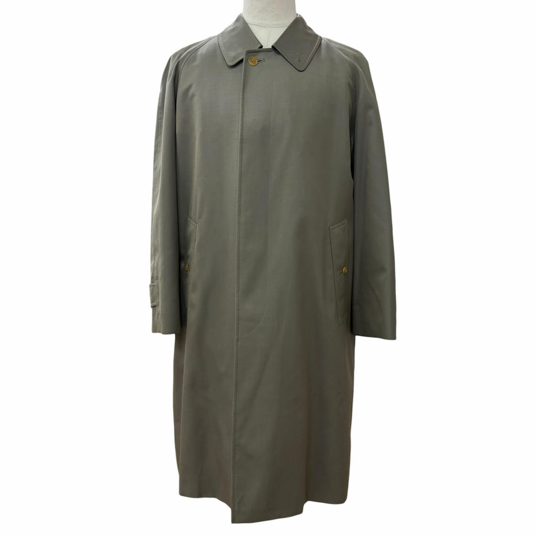 Excellent Burberrys coat Nova check pattern lining, cashmere blend liner khaki