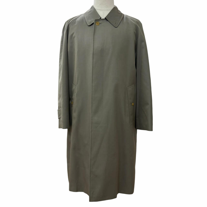 Excellent Burberrys coat Nova check pattern lining, cashmere blend liner khaki