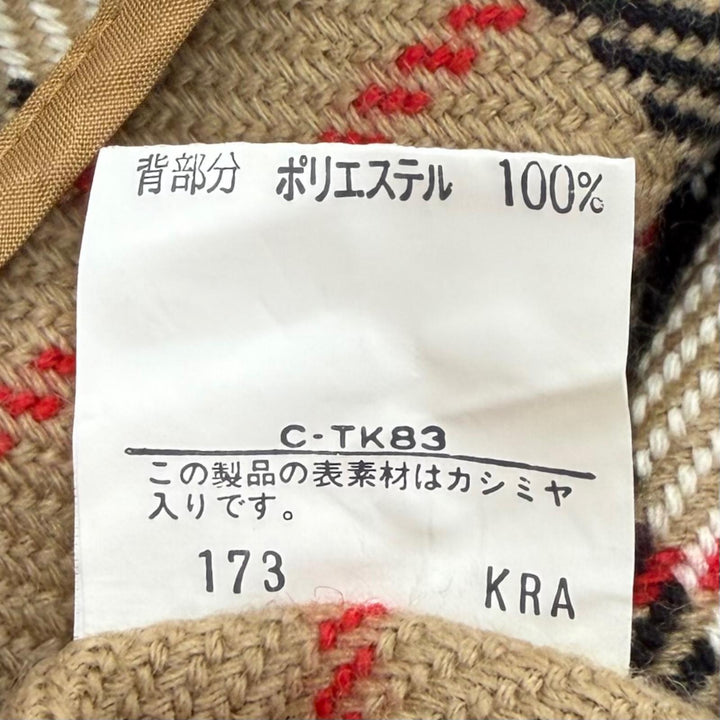 Excellent Burberrys coat Nova check pattern lining, cashmere blend liner khaki