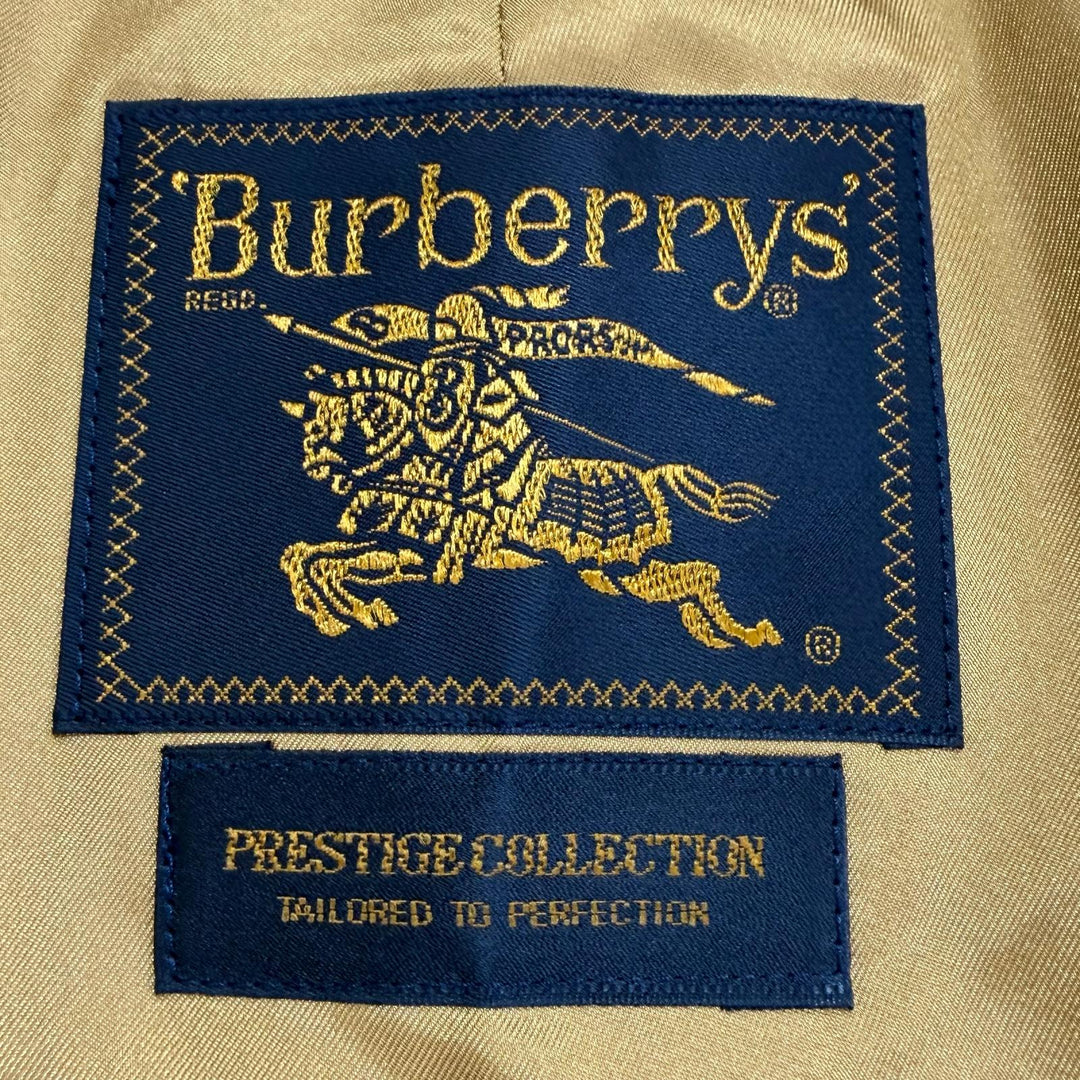 Excellent Burberrys coat Nova check pattern lining, cashmere blend liner khaki