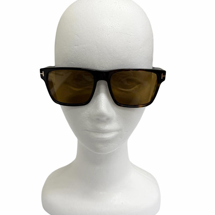 Excellent TOM FORD sunglasses Calder Square-shaped tortoiseshell pattern