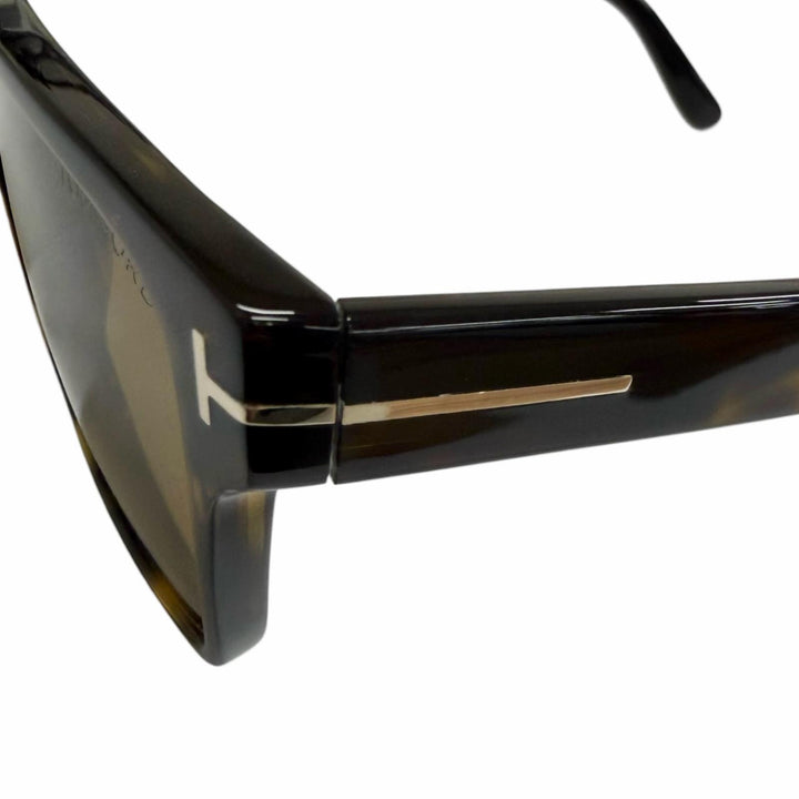 Excellent TOM FORD sunglasses Calder Square-shaped tortoiseshell pattern
