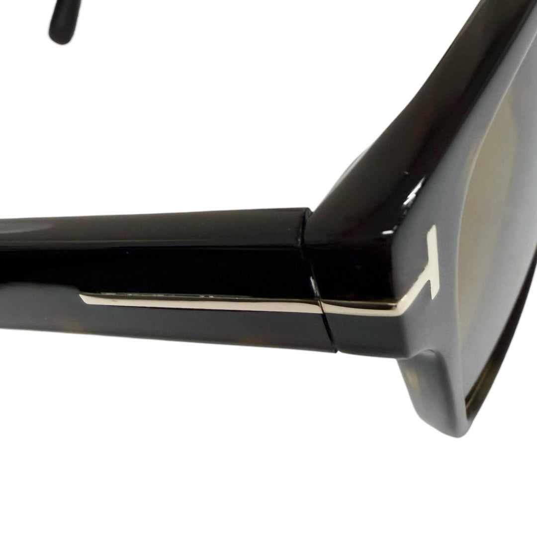 Excellent TOM FORD sunglasses Calder Square-shaped tortoiseshell pattern