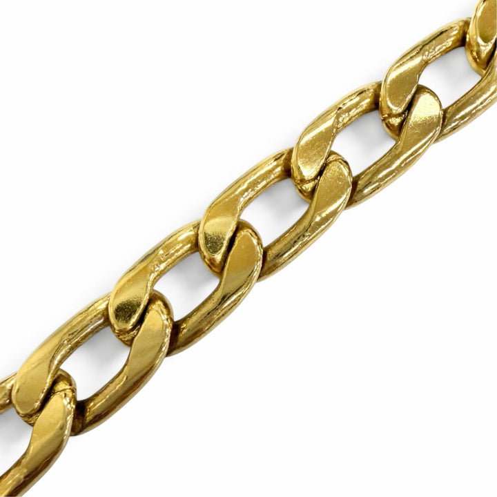 Very Good CHANEL belt COCO Mark Logo Coin Motif Chain gold Women