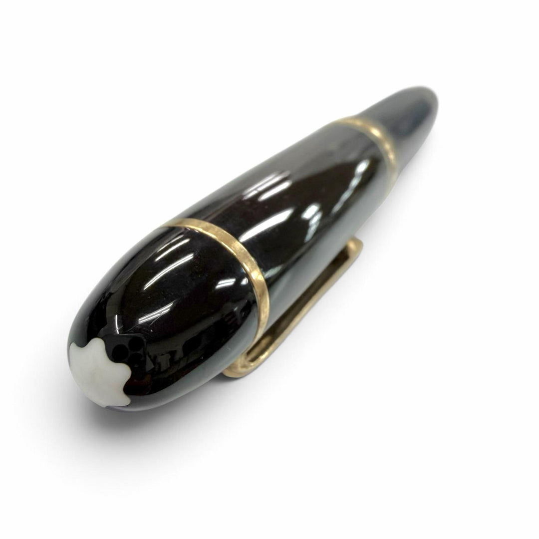Very Good MONTBLANC fountain pen Meisterstück 149 white star 14K mens