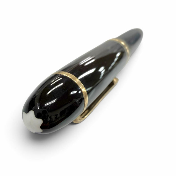 Very Good MONTBLANC fountain pen Meisterstück 149 white star 14K mens