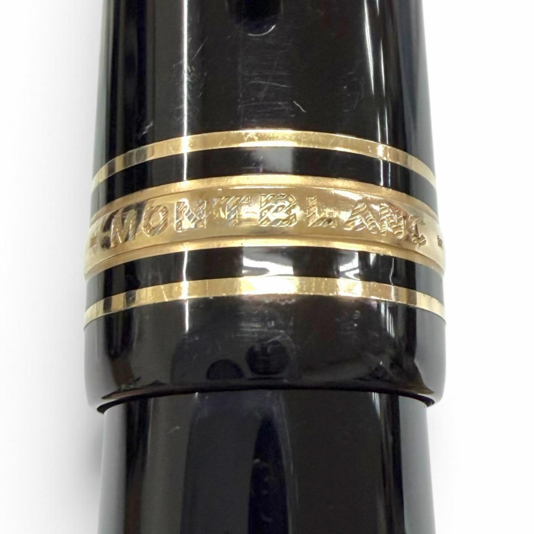 Very Good MONTBLANC fountain pen Meisterstück 149 white star 14K mens