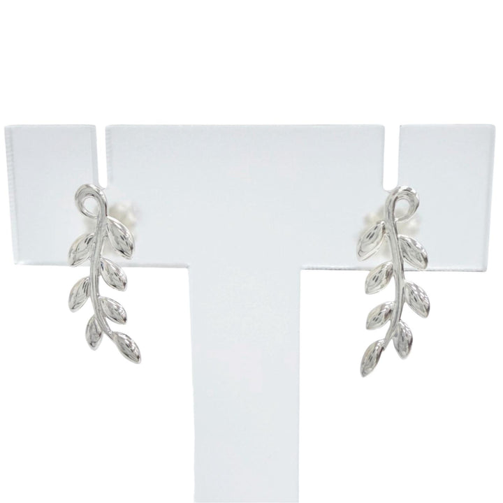 Excellent TIFFANY&Co. Pierce Olive Leaf Climber Pierce Silver 925 Women