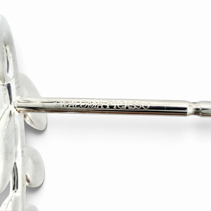 Excellent TIFFANY&Co. Pierce Olive Leaf Climber Pierce Silver 925 Women