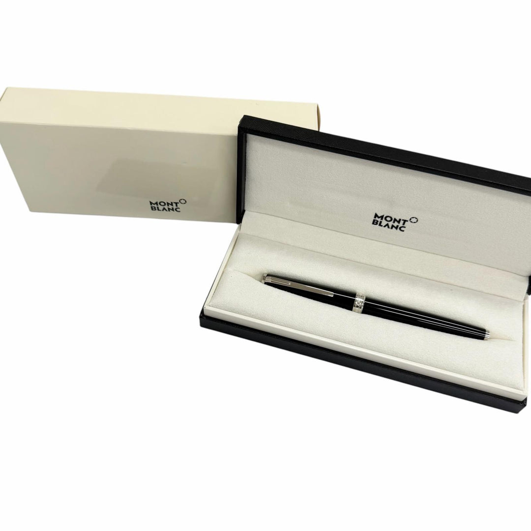 Excellent MONTBLANC Ballpoint pen Rollerball pen with cap black MB114796
