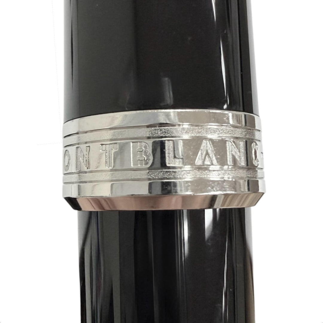 Excellent MONTBLANC Ballpoint pen Rollerball pen with cap black MB114796
