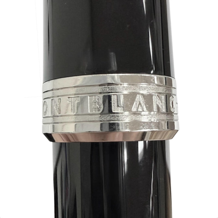 Excellent MONTBLANC Ballpoint pen Rollerball pen with cap black MB114796