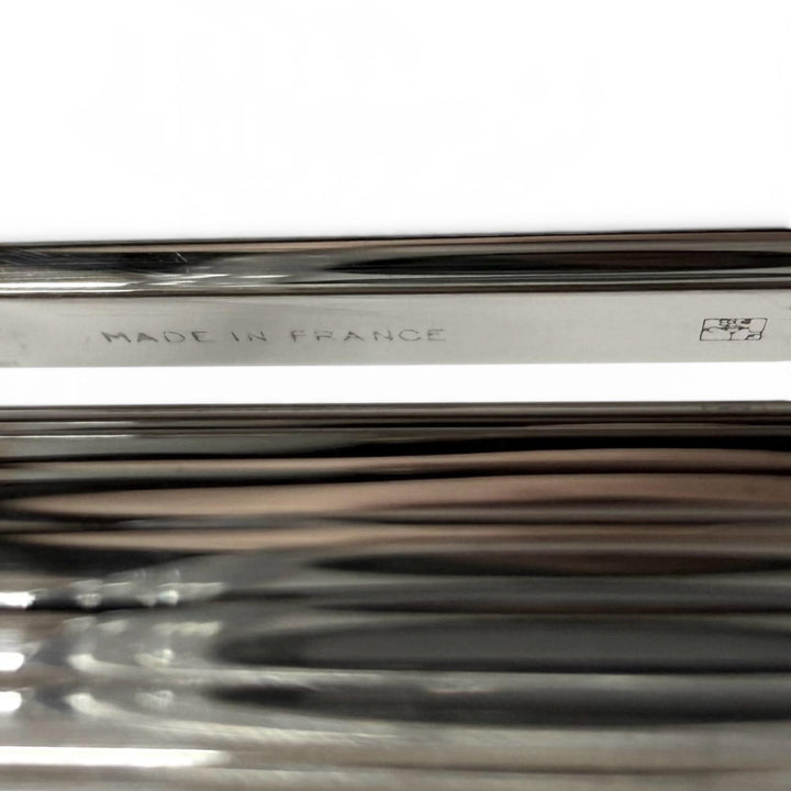 Excellent Cartier Ballpoint pen Must de Cartier Striped Pattern Silver