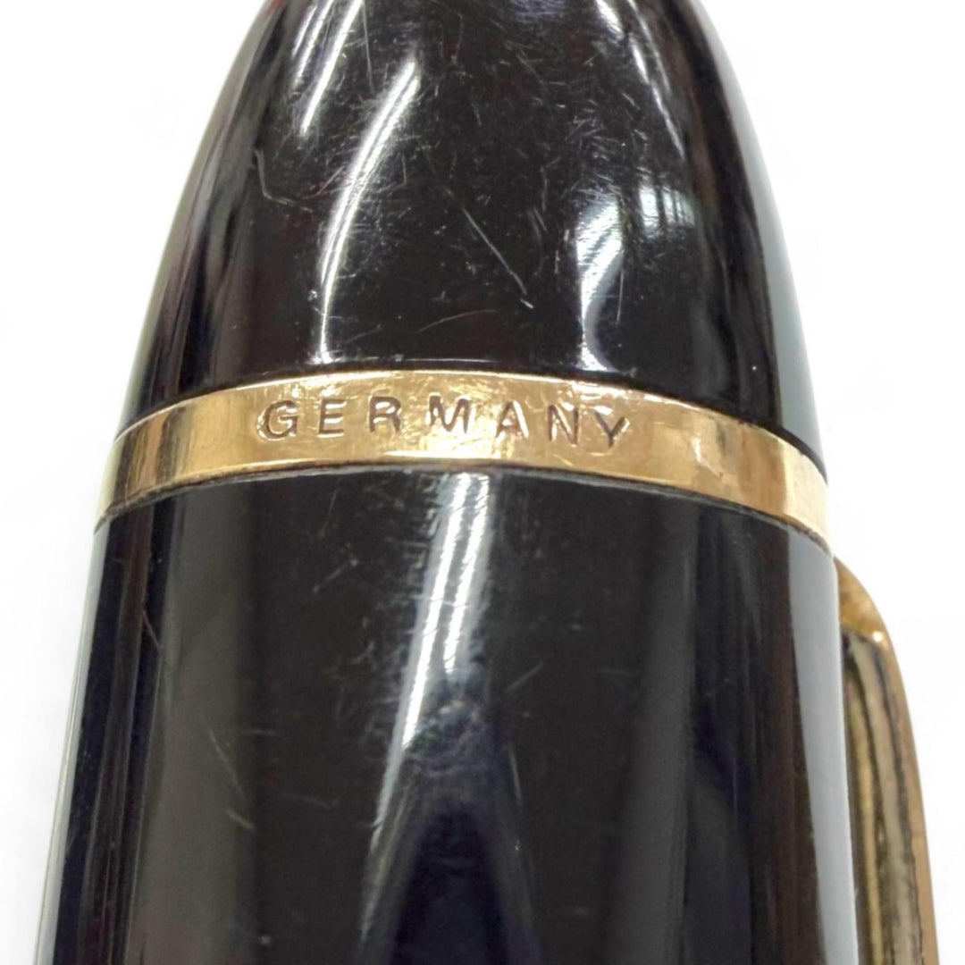Very Good MONTBLANC fountain pen Meisterstück 149 white star black 14K mens
