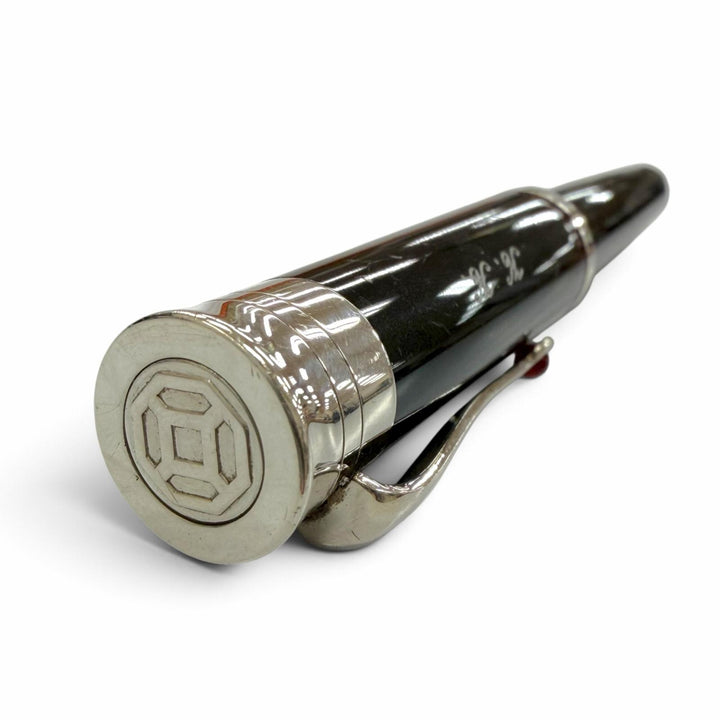 Very Good Montegrappa Ballpoint pen Twist type gray 925 mens