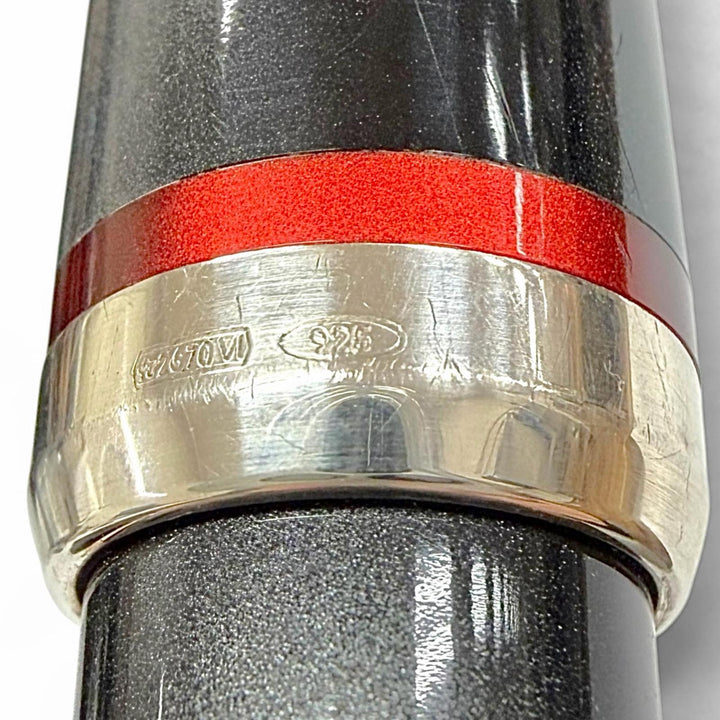 Very Good Montegrappa Ballpoint pen Twist type gray 925 mens