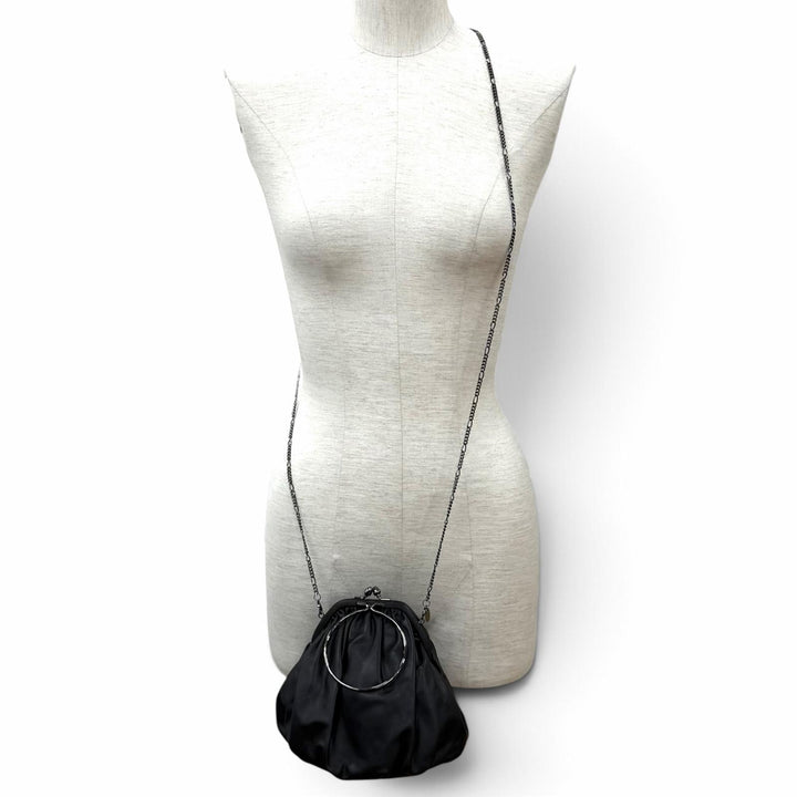 Excellent discord Yohji Yamamoto Shoulder Bag Clasp drape pouch Drape coin purse